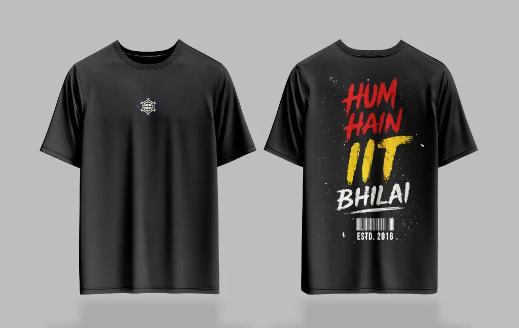 Hum hai iit bhilai Black.webp